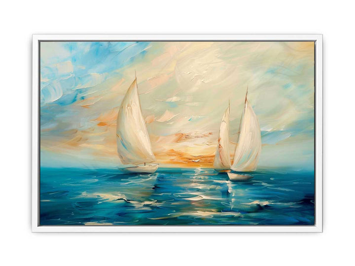 Sailing Framed Print