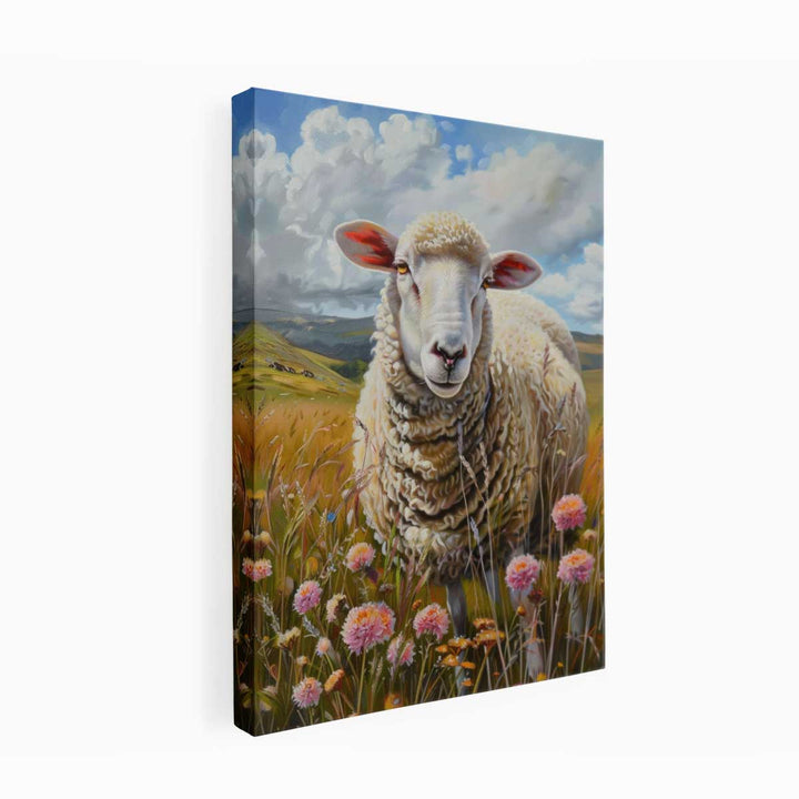 Sheep Canvas Print