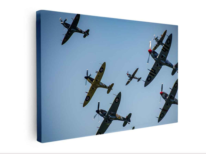 Breitling Aircrafts Canvas Print