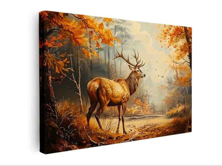 Deer Canvas Print