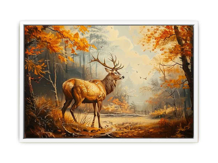 Deer Framed Print