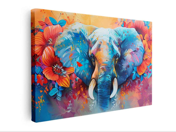 Elephant Canvas Print