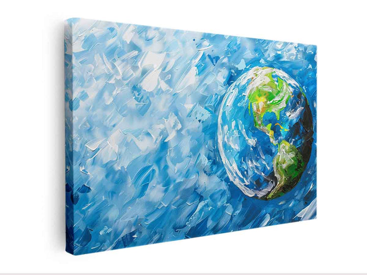 Save Earth Canvas Print