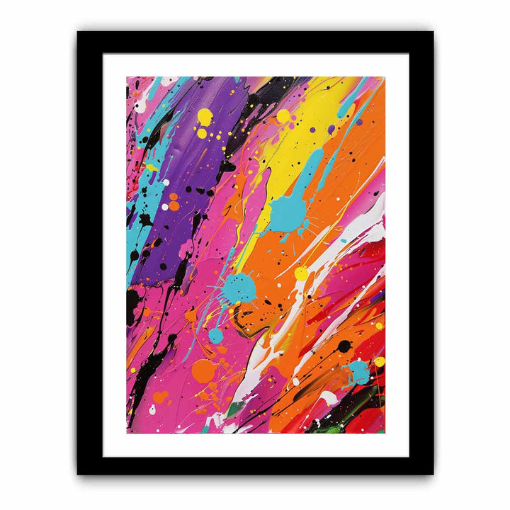 Color Drip  Art Print