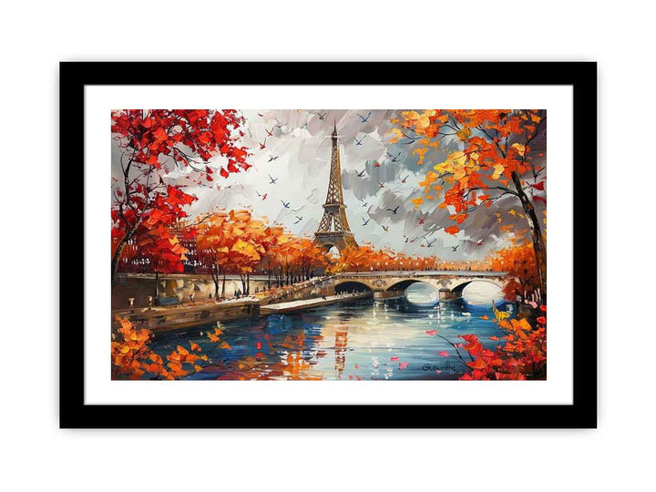 Paris Fall   Art Print