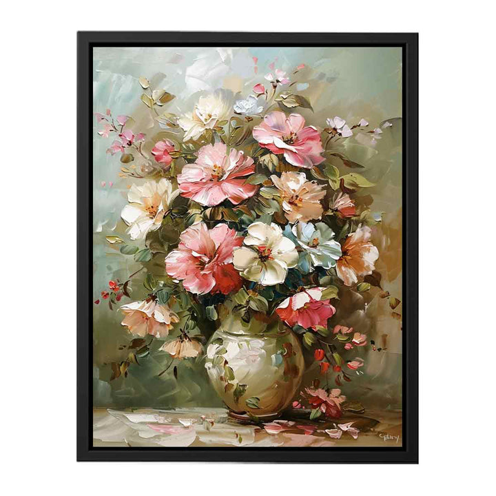 Flowers and Vase  Painting