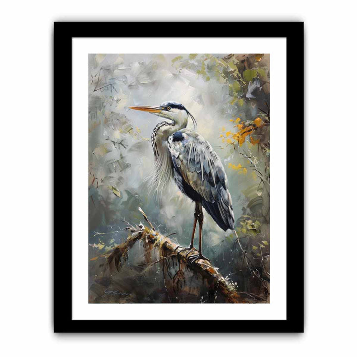 Heron   Art Print