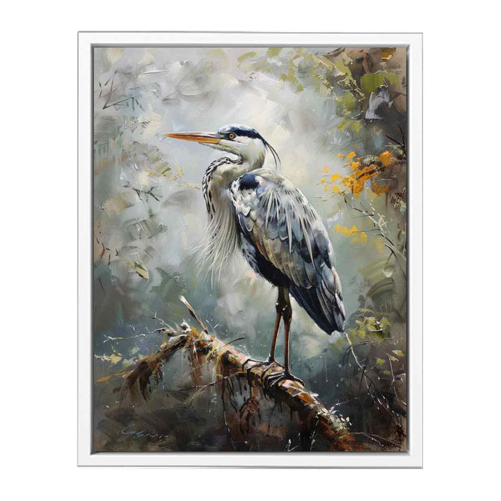 Heron  Framed Print