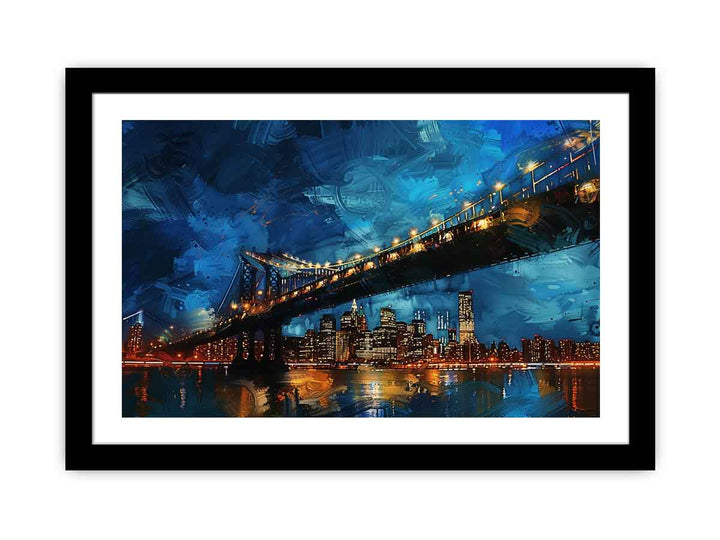 New York Bridge  Art Print