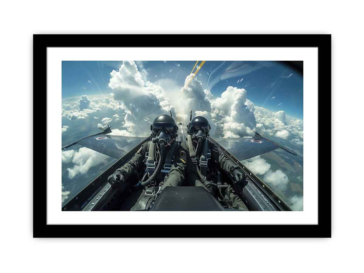 Cockpit Art  Art Print