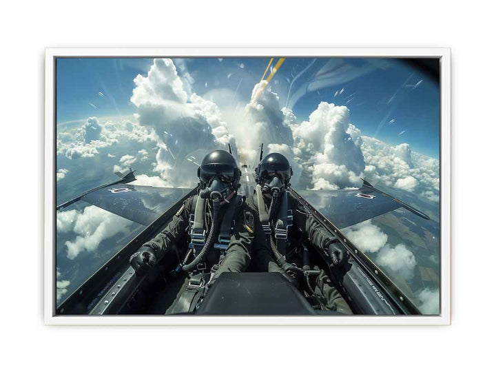 Cockpit Art Framed Print