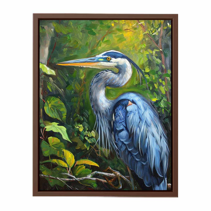 Blue Heron  Poster