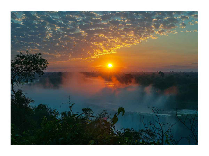 Victoria Fall  Sunset