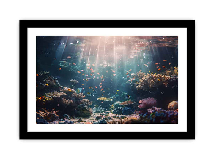 Underwater Coral  Art Print