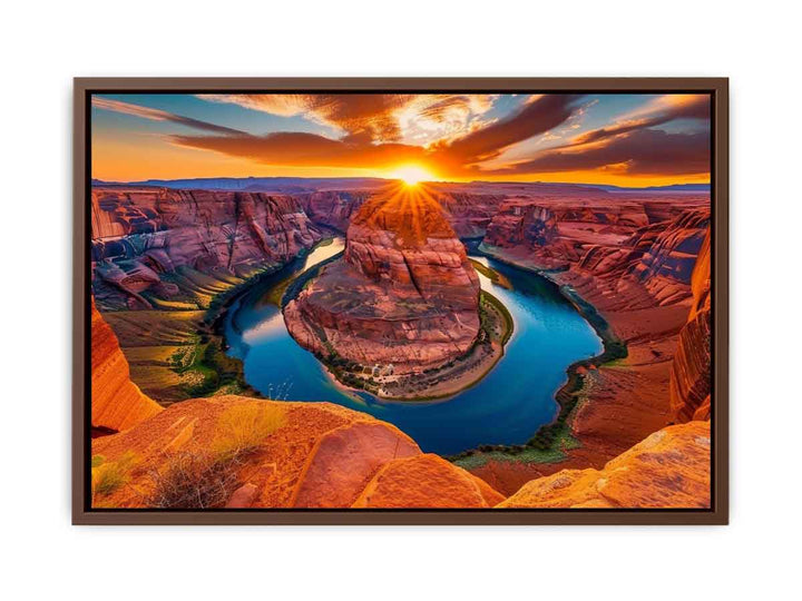 Horseshoe Canyon  Poster