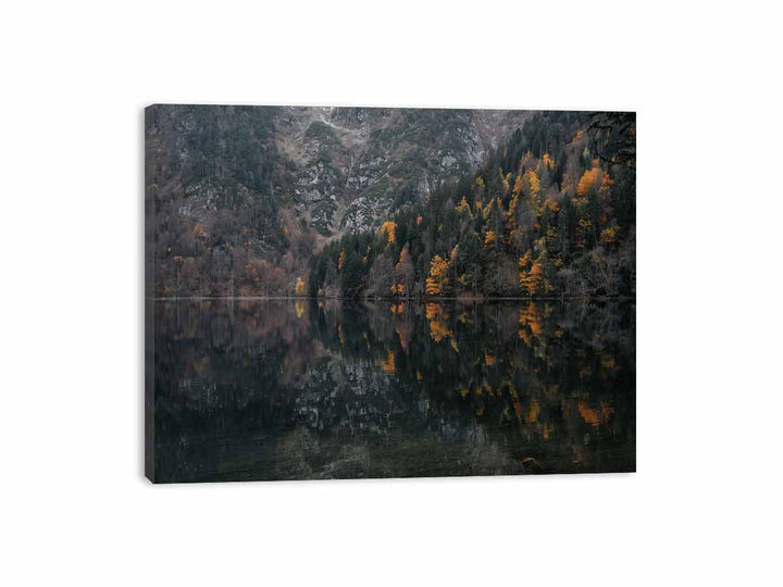 Gosausee Lake Reflection Canvas Print