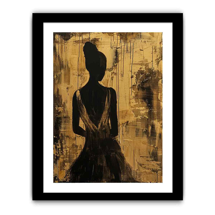 Gold Painting   Art Print