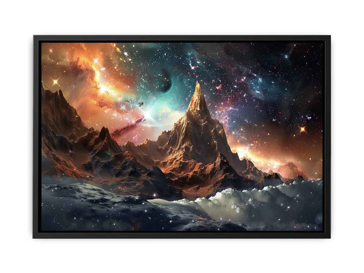 Cosmic Mountain  Painting