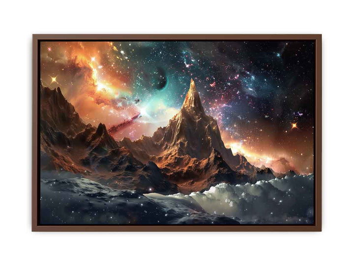 Cosmic Mountain  Poster