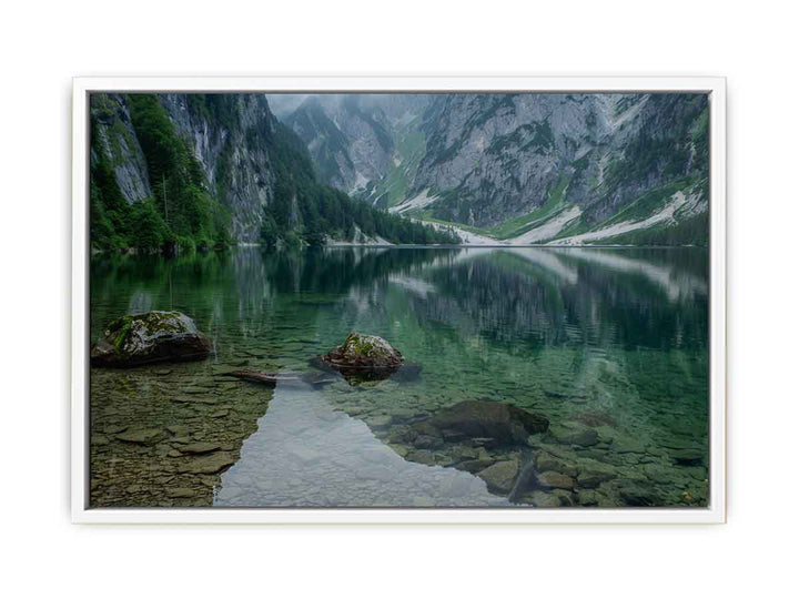 Gosausee Lake  Framed Print