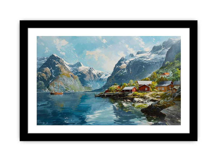 Noway Landscape   Art Print