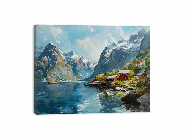 Noway Landscape  Canvas Print