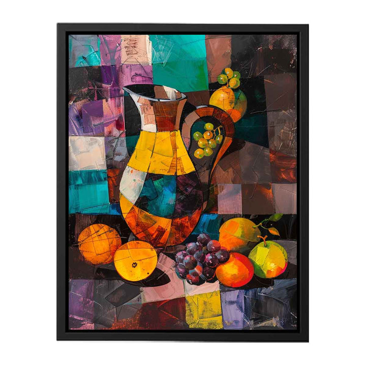 Picher With Fruit  Painting