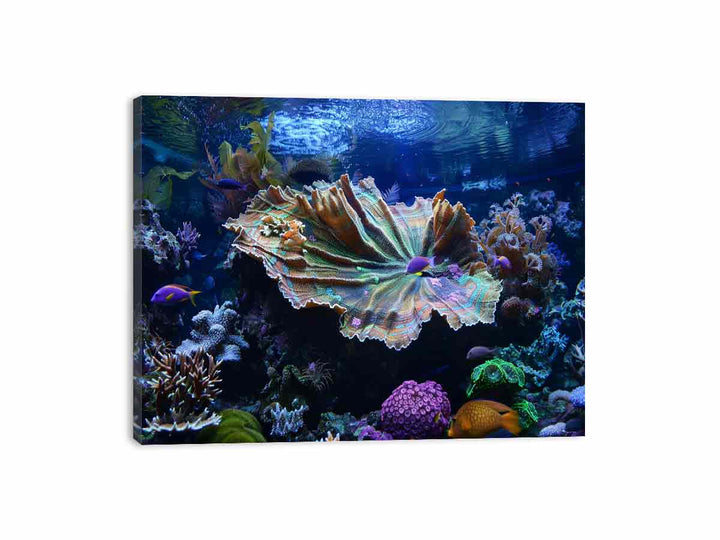 Underwater Coral  Canvas Print