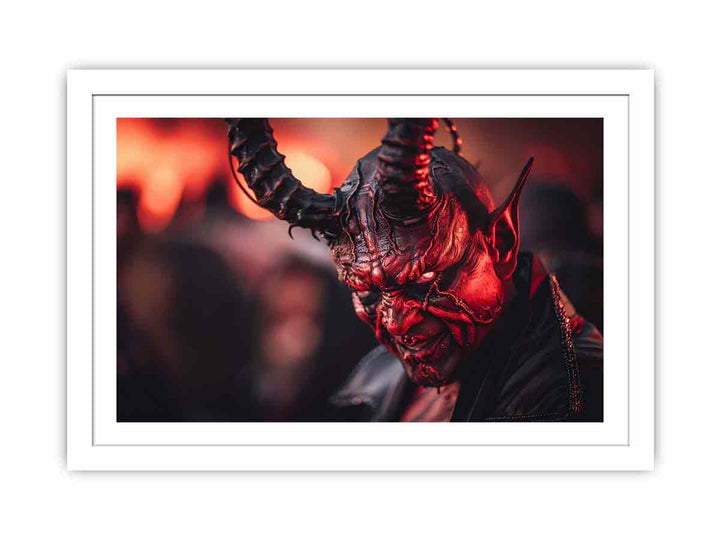 Devil  Streched canvas