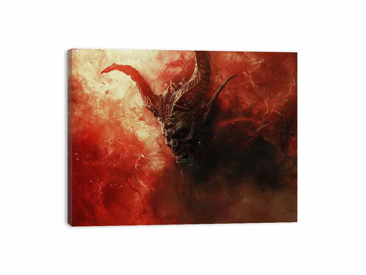 Devil  Canvas Print