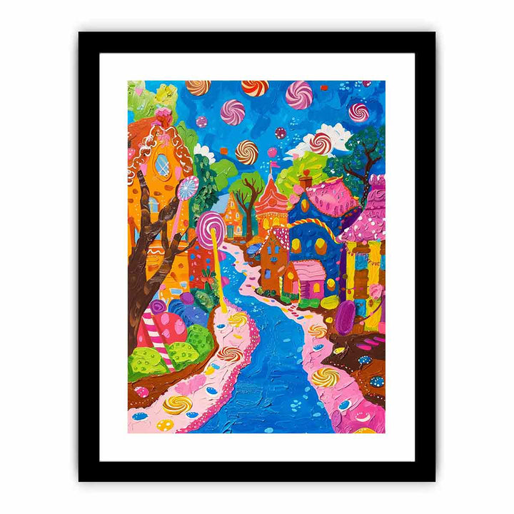 Dream Neighborhood  Art Print