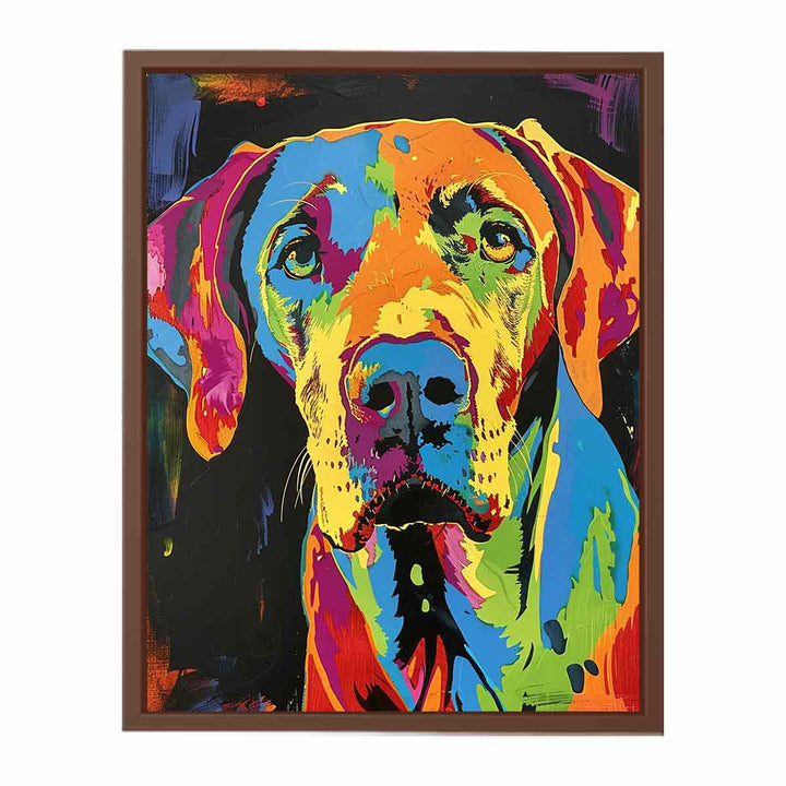 Pop Art Dog  Poster