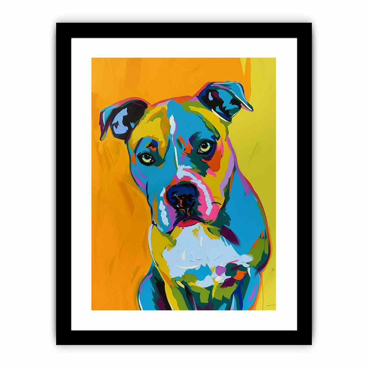 Dog Pop Art   Art Print