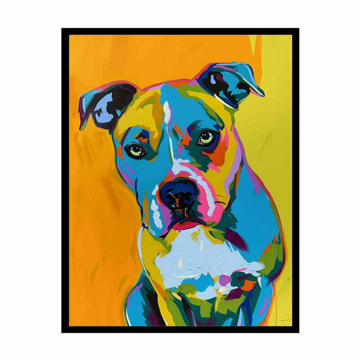 Dog Pop Art   Painting