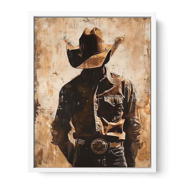 Cowboy Framed Print