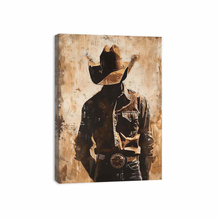 Cowboy Canvas Print