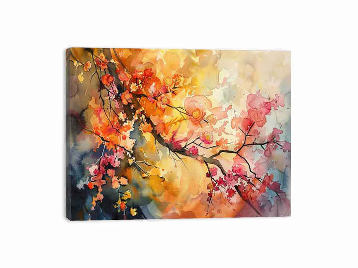 Watercolor Canvas Print