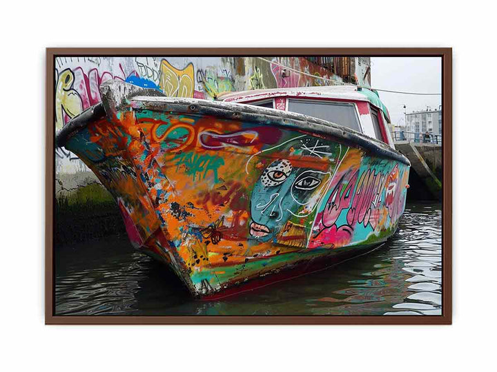 Boat Graffiti   Poster