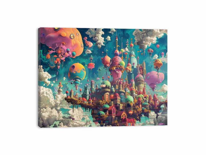 Surreal Dreamscape Canvas Print