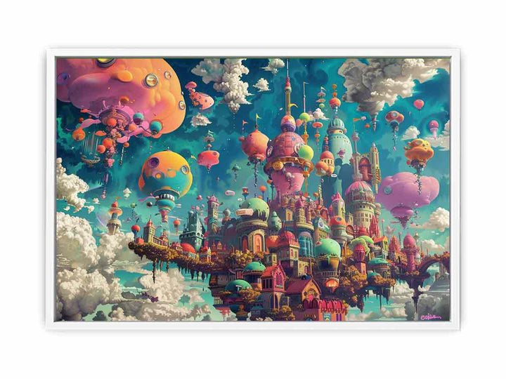 Surreal Dreamscape Framed Print