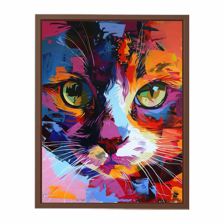 Cat Pop Art   Poster