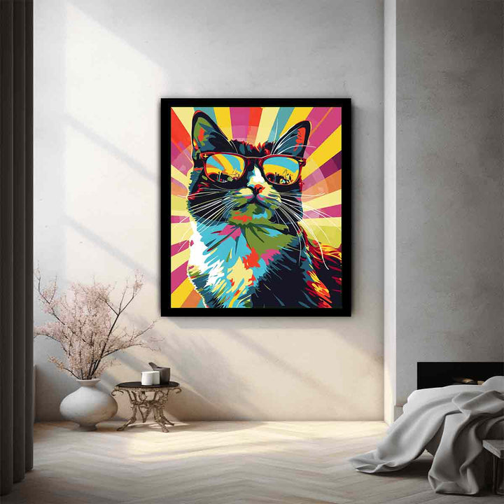 Cat Pop Art  