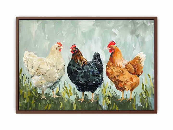 Three Little Hens   Poster