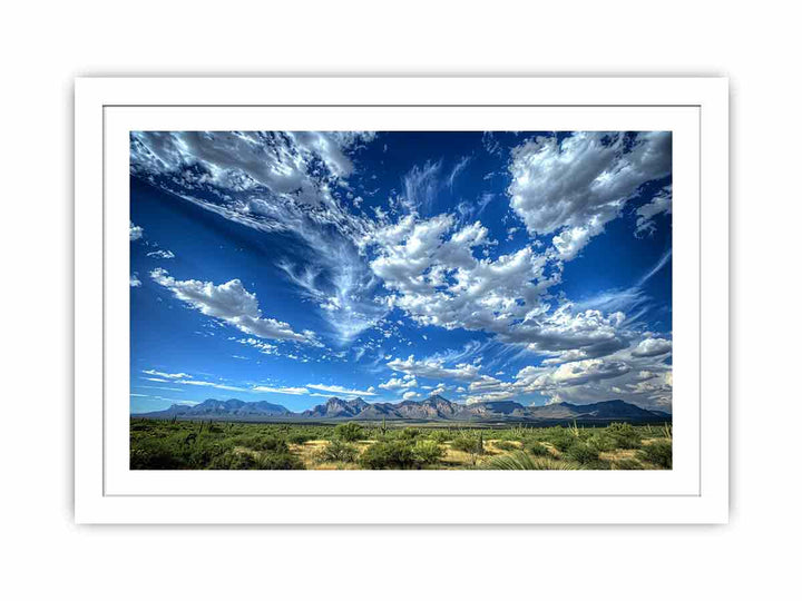 Arizona Sky Nude Streched canvas