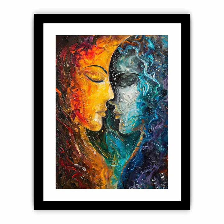 Twin Flame Art  Art Print