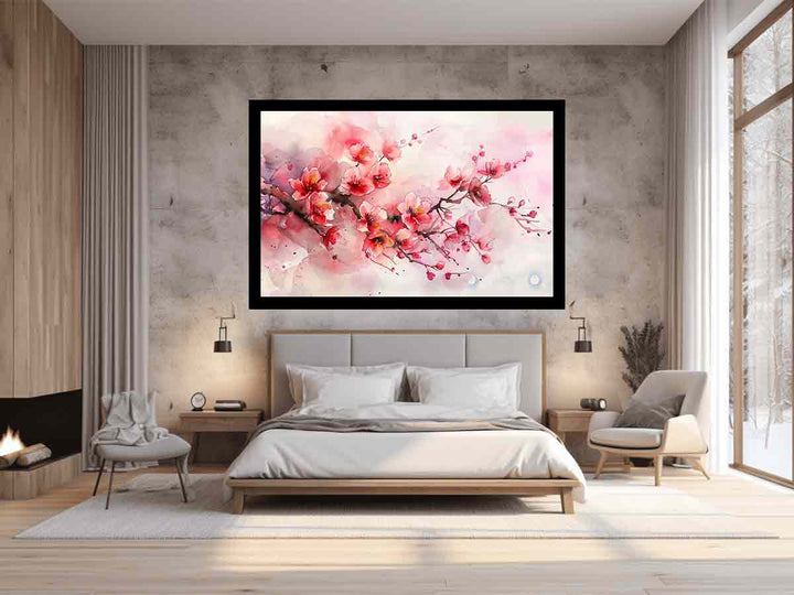 Pink Cherry Blossoms 