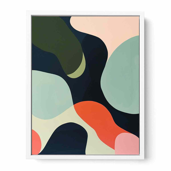 Abstract Shapes  Framed Print