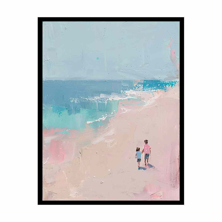 Beach Walk   Painting