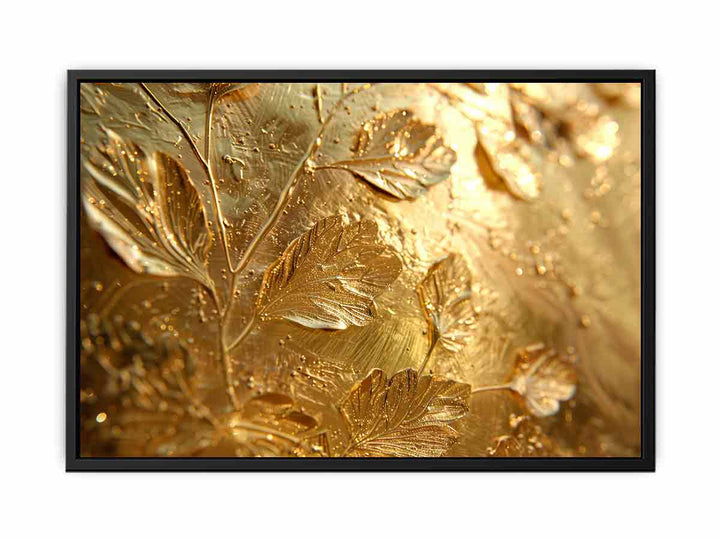 Gold Leaves   Painting