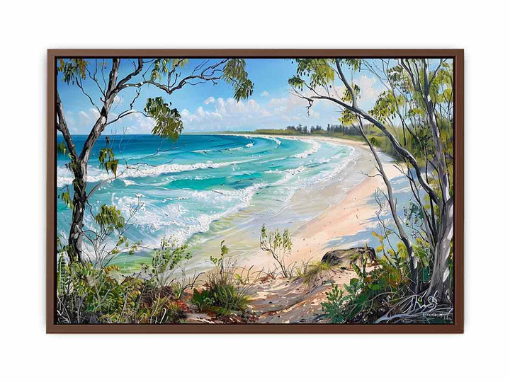 Noosaville Beach   Poster